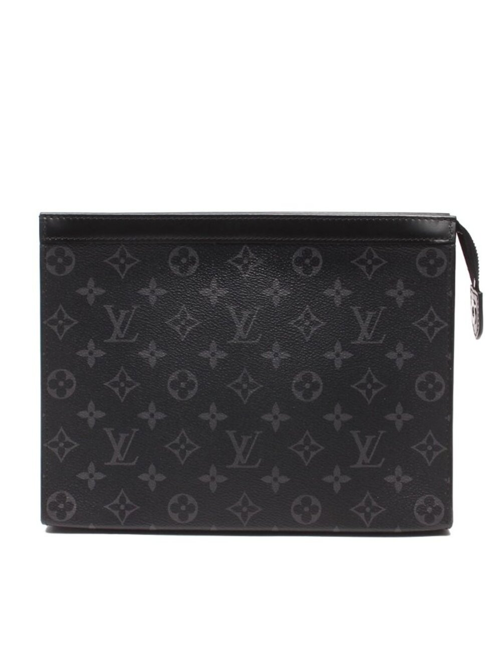 Louis Vuitton Pouch Clutch Pochette Voyage MM Monogram Eclipse